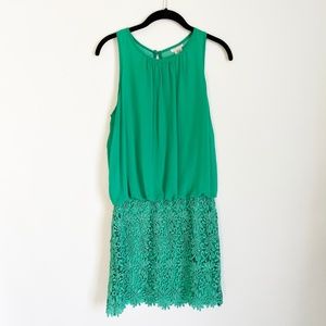 Green Lace Dress